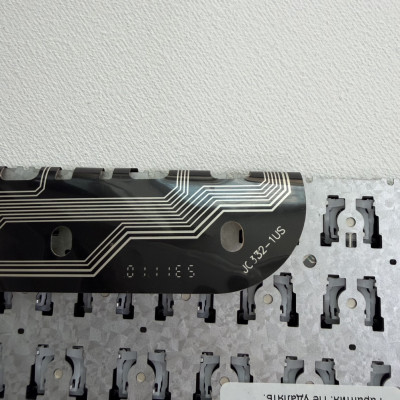 Клавіатура для ноутбука Dell Vostro 3510, 3520, без рамки Клавіатура для ноутбука Dell Vostro 3510, 3520, без рамки