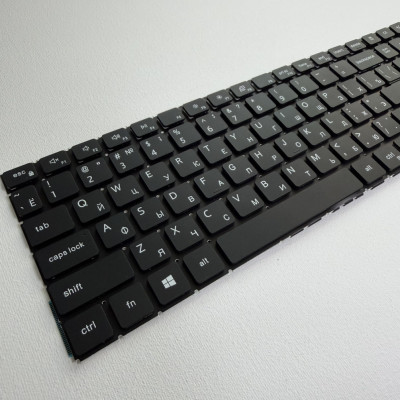 Клавіатура для ноутбука Dell Vostro 3510, 3520, без рамки Клавіатура для ноутбука Dell Vostro 3510, 3520, без рамки